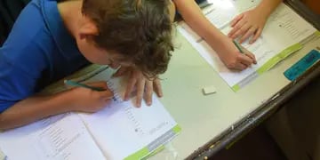  Treinta mil chicos rindieron el examen de Lengua y Matemática en el marco del operativo Aprender - Ignacio Blanco / Los Andes