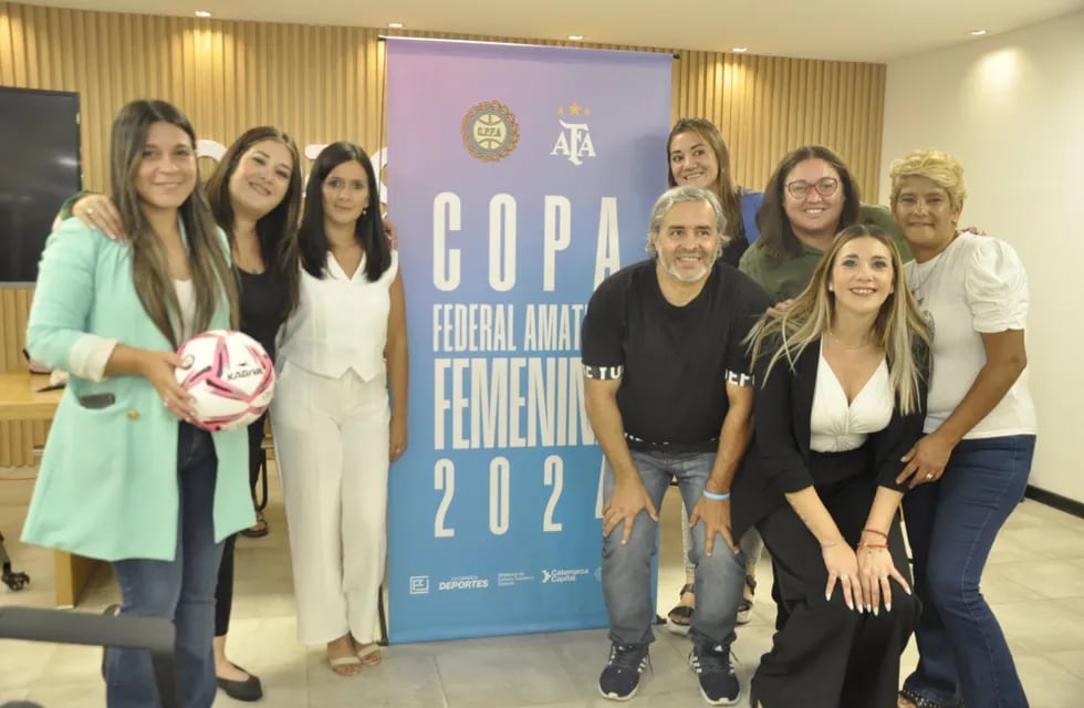 Presentaron en Catamarca la Copa Federal Regional Amateur Femenina 2024