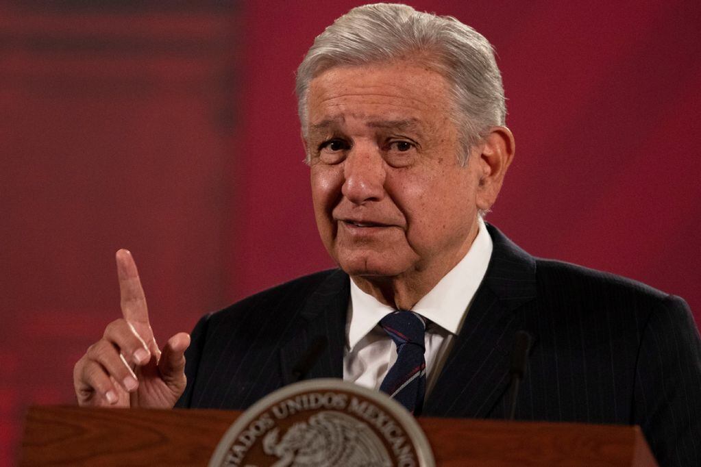 El presidente de México, Andrés Manuel López Obrador, confirmó que tiene Covid-19 por segunda vez. (Foto / AP)