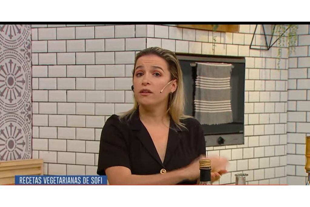 Sofía Pachano se fue de Cocineros Argentinos pero no se sabe por qué (Captura de pantalla).