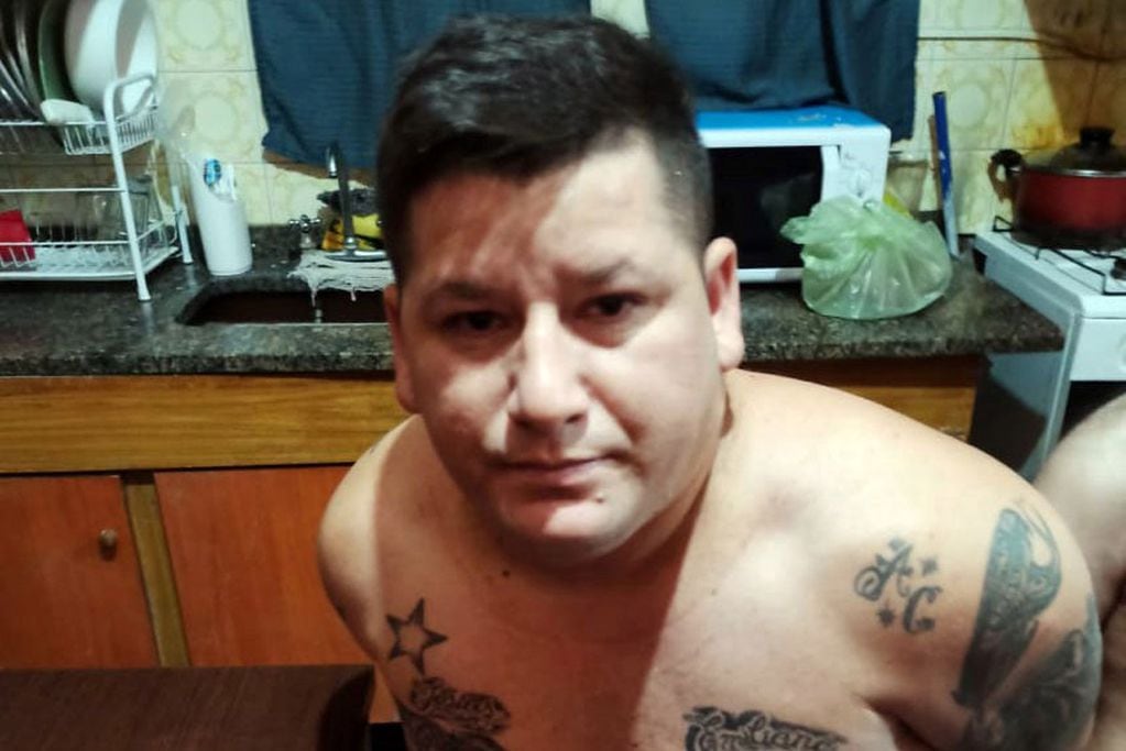 "El Paisa", señalado como líder narco del partido de San Martín apodado y detenido en las últimas horas junto a otras seis personas. Ministerio de Seguridad de la provincia de Buenos Aires