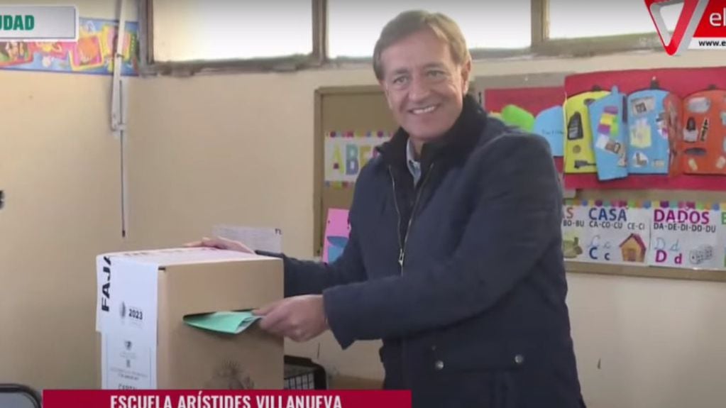 Rodolfo Suárez tras votar en las PASO 2023: “La elección de Mendoza va a tener repercusión a nivel nacional”