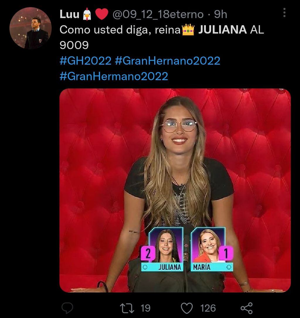 Gran Hermano: los mejores memes de Juliana al enterarse que está nominada. / Captura de pantalla / La Voz