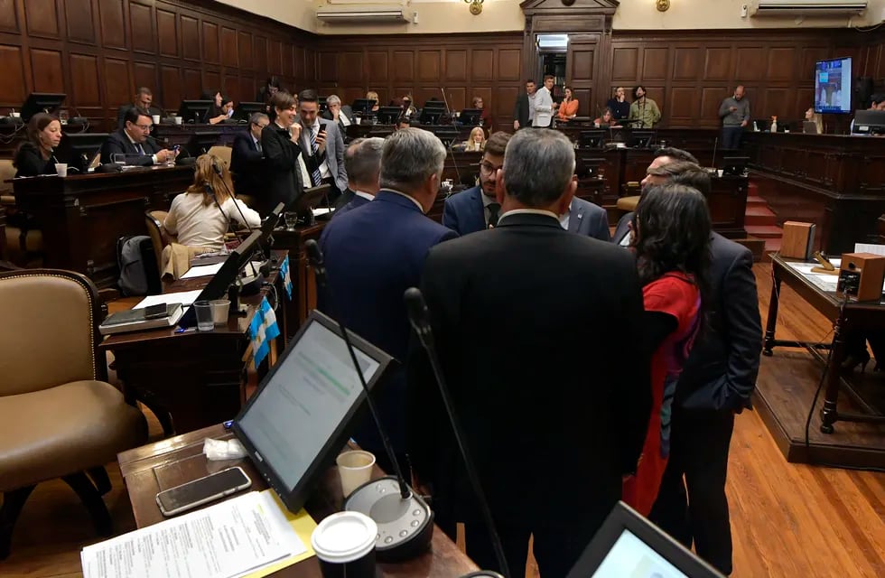 La reforma de Código Procesal Penal se demora en la Cámara de Diputados de Mendoza. Foto: Orlando Pelichotti / Los Andes