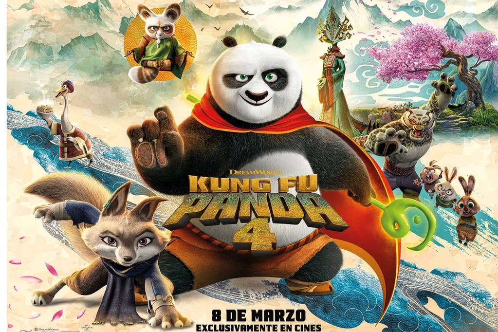"Kun Fu Panda 4" se perfila como candidata al Oscar 2025