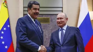Relaciones. Maduro y Putin afianzaron vínculos entre Venezuela y Rusia. (AP/Archivo)