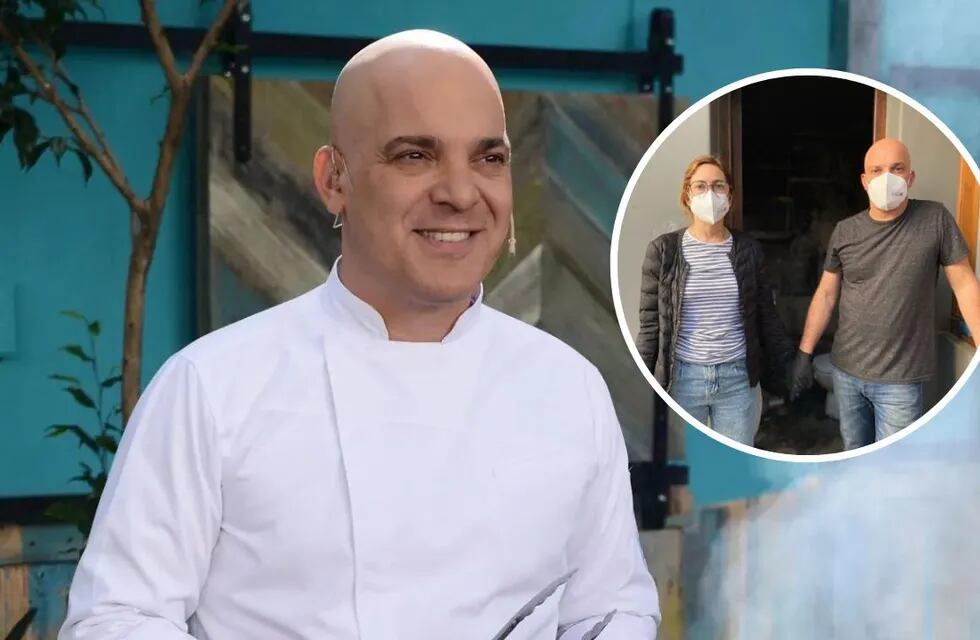 El mal momento que vivió el chef Santiago Giorgini tras el incendio de su casa.