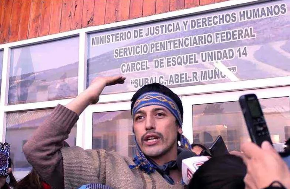 Jones Huala está preso en Chile, donde debe cumplir una condena de 9 años por actos de extrema violencia.