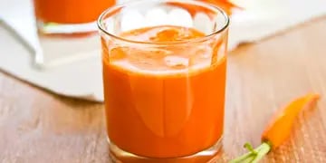 La zanahoria le aporta color, sabor y nutrientes a los cócteles.