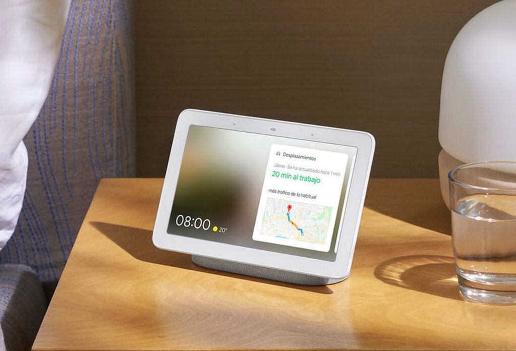 El Google Hub Nest es una pantalla inteligente que funciona con comando de voz para brindar información en el hogar. Gentileza