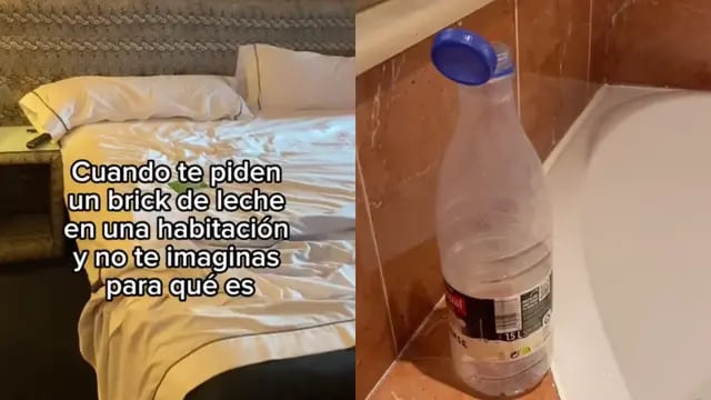 Un hotel reveló el excéntrico motivo por el que una pareja pidió un litro de leche: “No te imaginás para qué es”