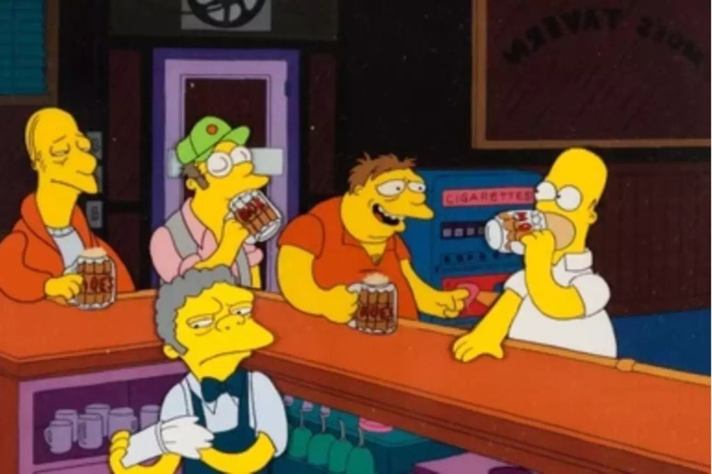 Los Simpson: mataron a Larry Dalrymple, personaje que aparecía en la taberna de Moe