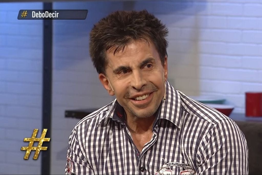 Martínez durante una entrevista con Luis Novaresio en 2017