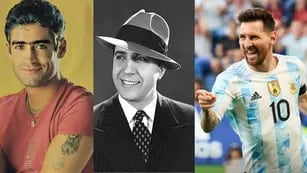 Rodrigo, Gardel y Messi