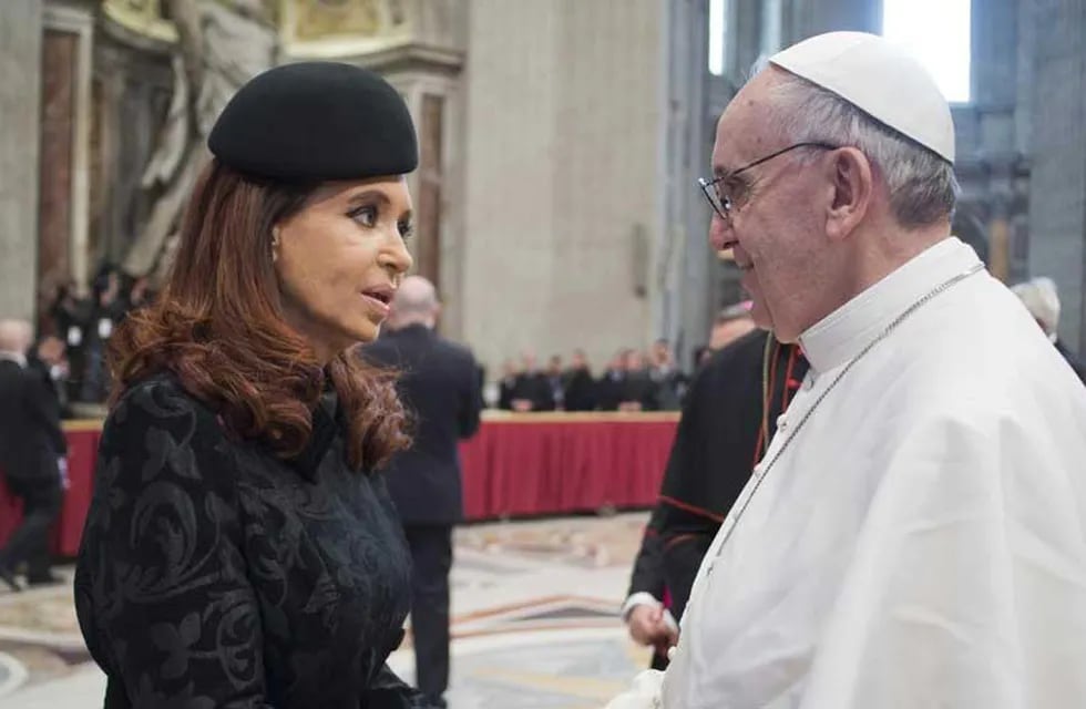 JUNTOS. Cristina y el Papa