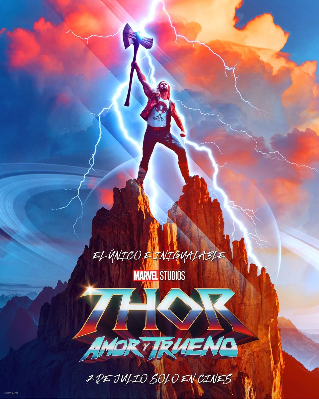 La nueva película de Thor llegará a los cines el 7 de julio.