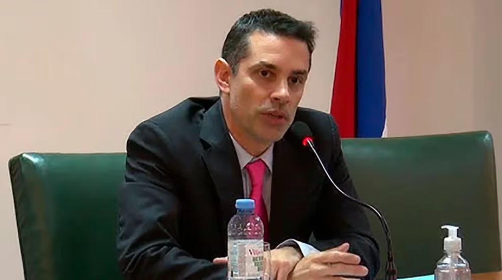 Sebastián Amerio, viceministro de Justicia. Foto: Infobae