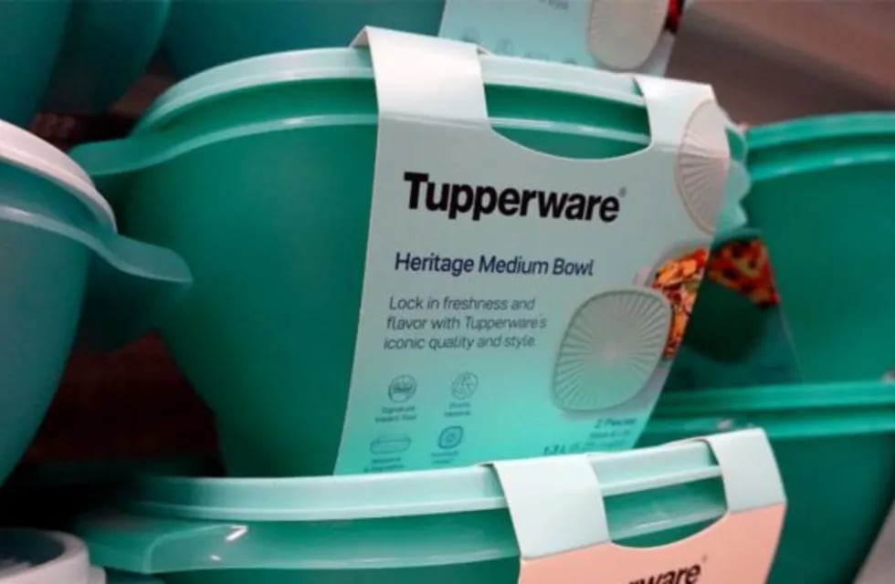 Tupperware, la empresa creadora de los “tuppers” está al borde de la quiebra. Foto: web.