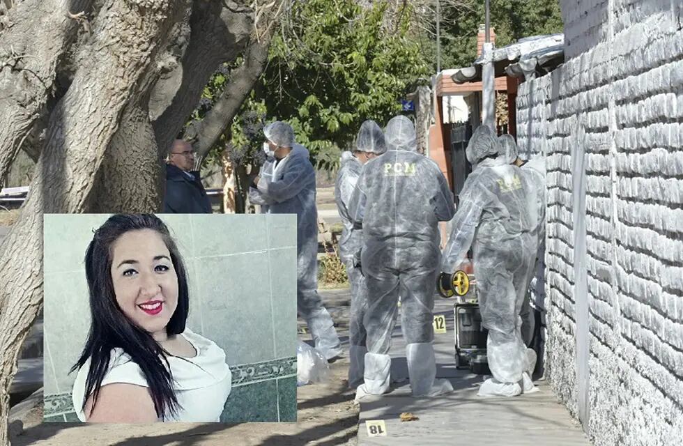 Femicidio de Karen Ríos (20) en Rivadavia. Orlando Pelichotti / Los Andes