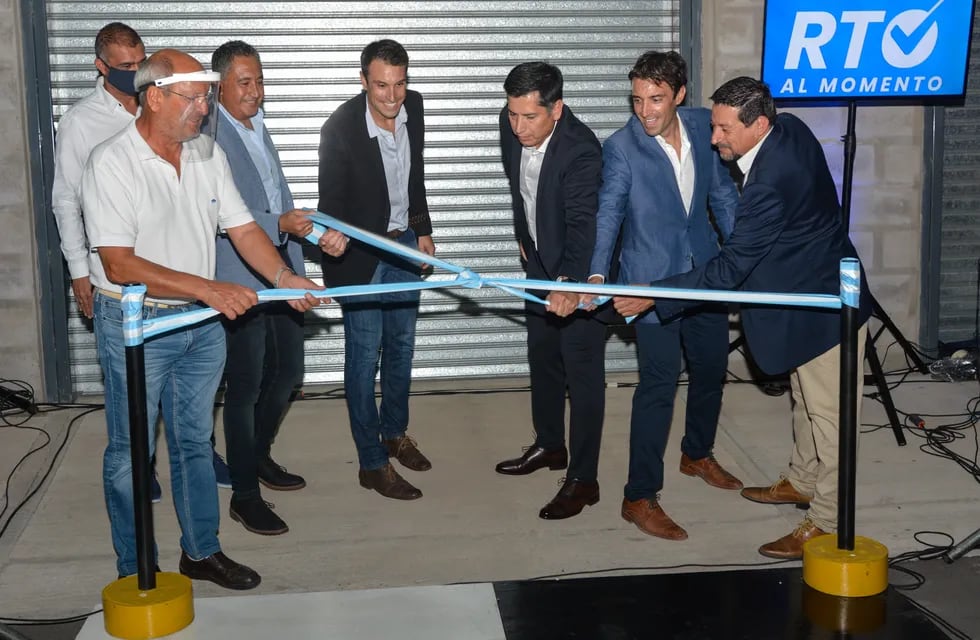 Inauguración de RTO Al momento, nuevo centro de Revisión Técnica Obligatoria en Guaymallén - Nicolás Ríos / Los Andes