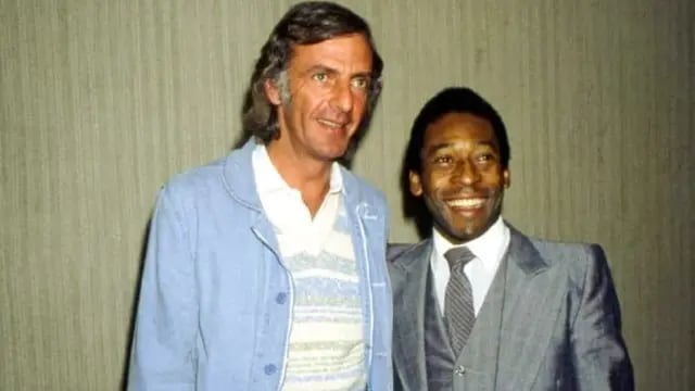 César Luis Menotti y Pelé