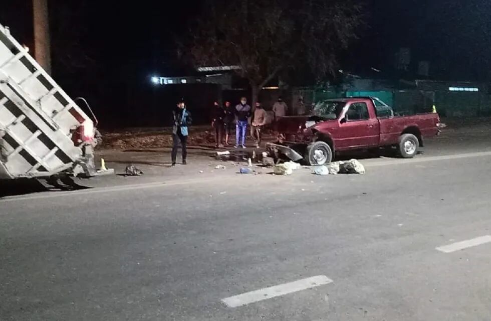 Un recolector de basura perdió la pierna porque lo atropelló un conductor alcoholizado - Gentileza / San Rafael Noticias (Facebook)