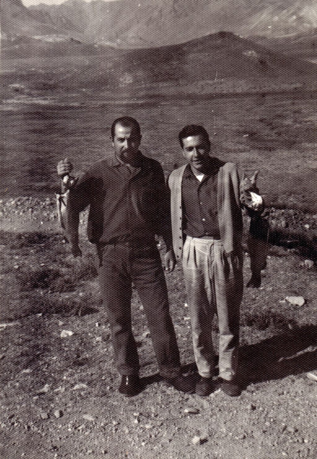 Memorias del Agua: Antonio Sarelli, el reconocido pintor y su trabajo en Irrigación. Foto: Irrigación.
