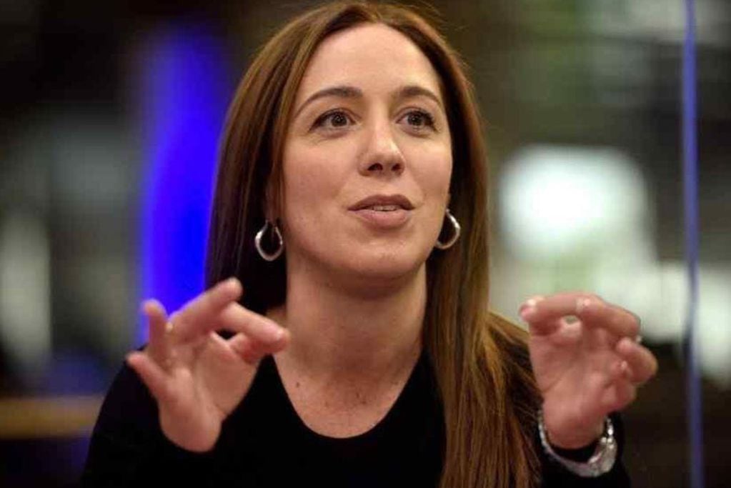 María Eugenia Vidal, precandidata a diputada nacional por la Ciudad de Buenos Aires - 