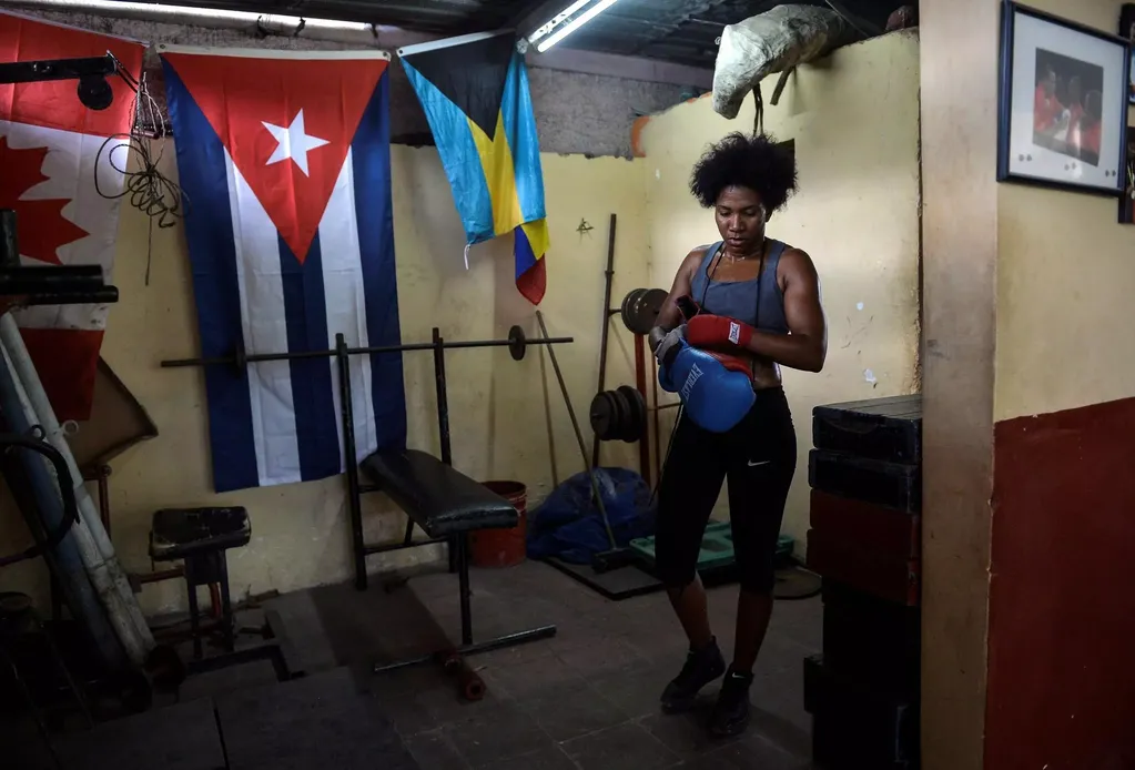 Idamelys Moreno sueña con integrarse al seleccionado cubano de boxeo. Foto: France 24