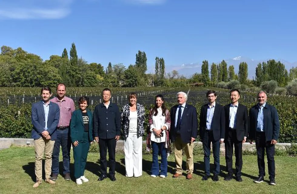 Delegación china visitó Mendoza.