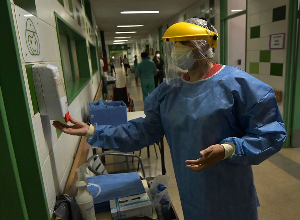 Pensión alcanza a familiares de trabajadores esenciales durante la pandemia -  Foto: Orlando Pelichotti  / Los Andes 
