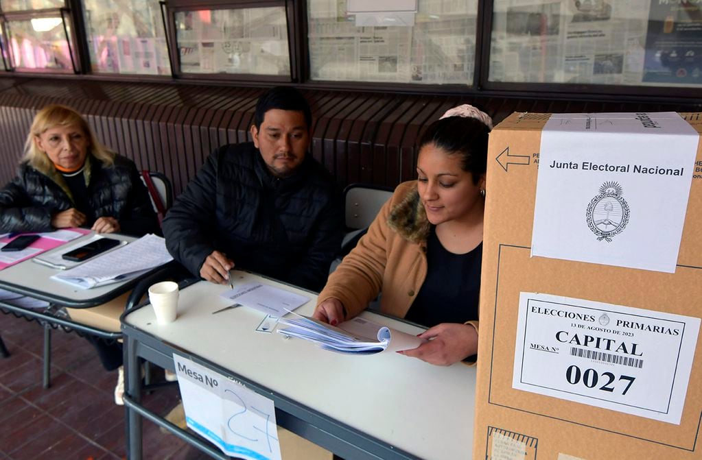 Elecciones PASO Primarias , abiertas, Simultáneas y Obligatorias 2023Foto:  Orlando Pelichotti