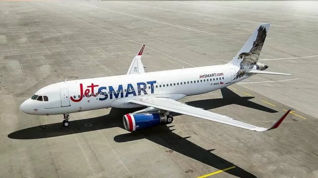 En total, son 51 los vuelos de JetSmart afectados por la medida gremial de trabajadores de Intercargo. Gentileza: El Cronista.