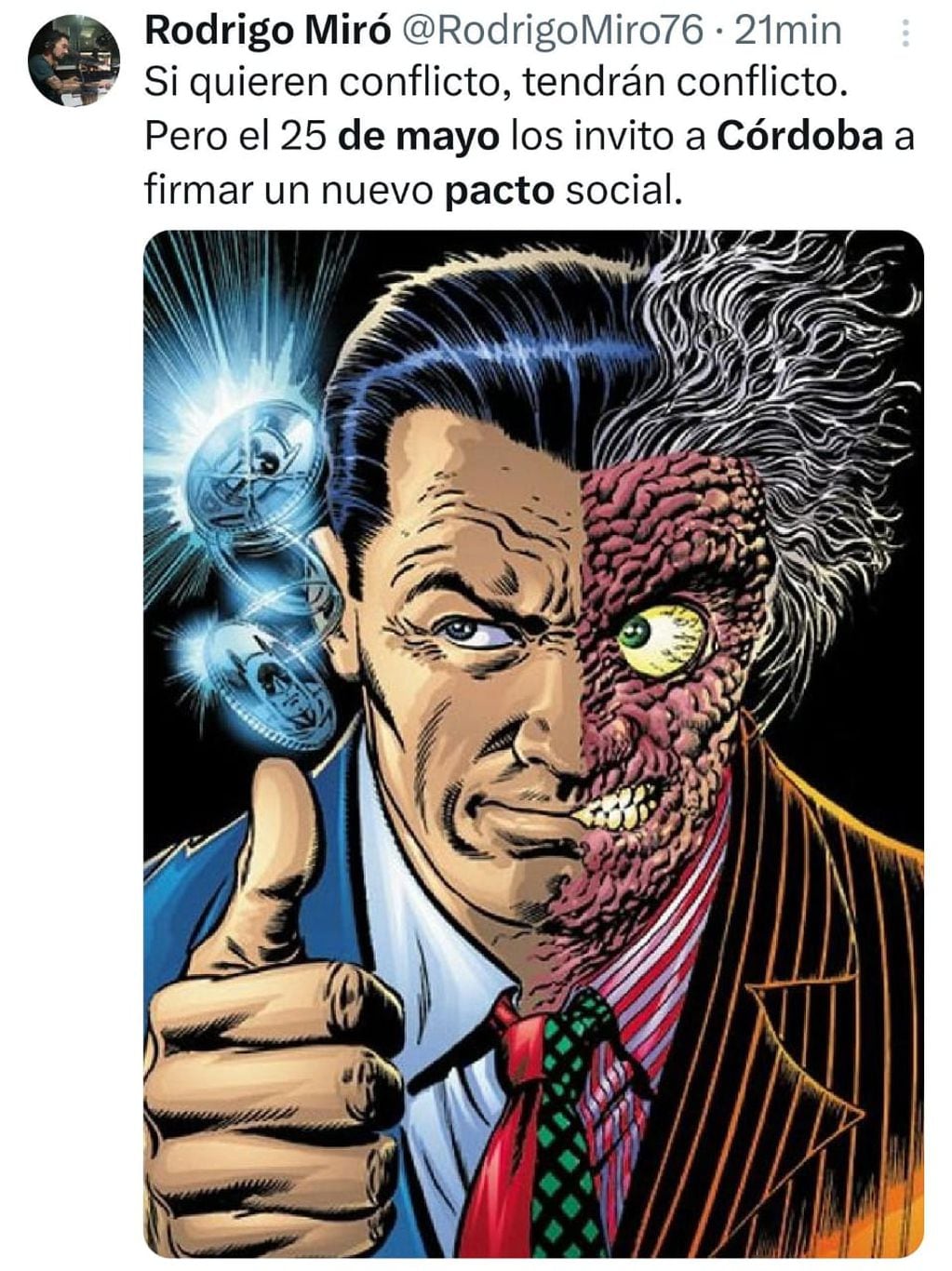 Los memes sobre el "Pacto de Mayo" anunciado por Javier Milei en el congreso. (X)