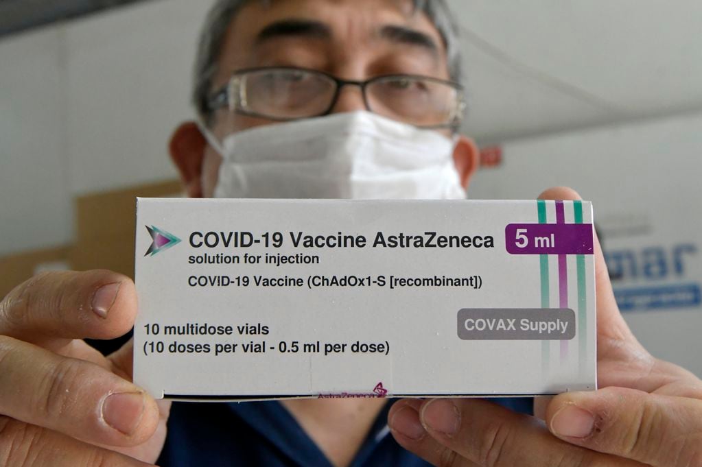 La vacuna AstraZeneca está entre las autorizadas por la OMS. Foto: Orlando Pelichotti  / Los Andes


