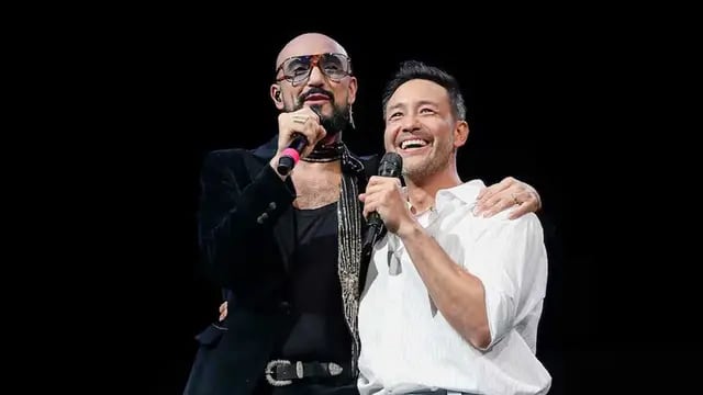 Luciano Pereyra y Abel Pintos cantarán juntos en el Luna Park. / Archivo