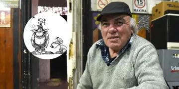 Murió Tabaré, el destacado humorista y caricaturista que brilló con "Diógenes y el linyera"