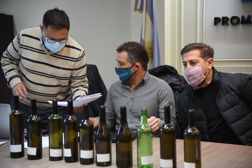 Economía se reunió con la industria vitivinícola para importar botellas desde España. / Los Andes