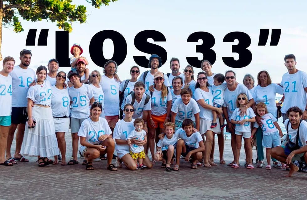 "Los 33", de vacaciones en Brasil. Foto: Gentileza