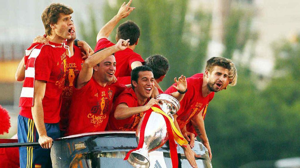 España, el último campeón de la Euro. (Foto: AP)