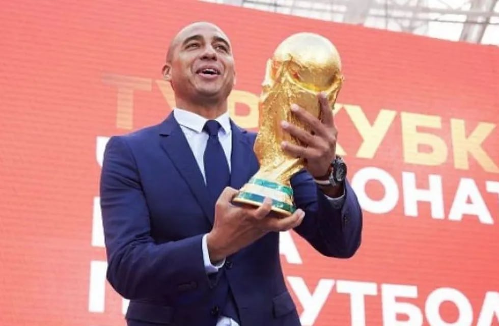 Trezeguet festejó la clasificación de Francias a la final del Mundial de Qatar.