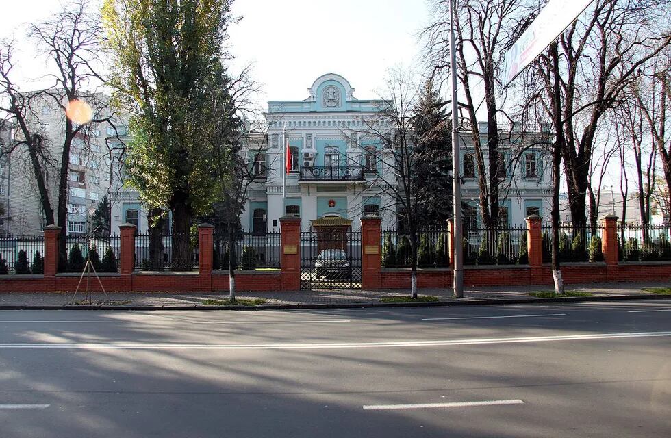 Embajada china en Ucrania