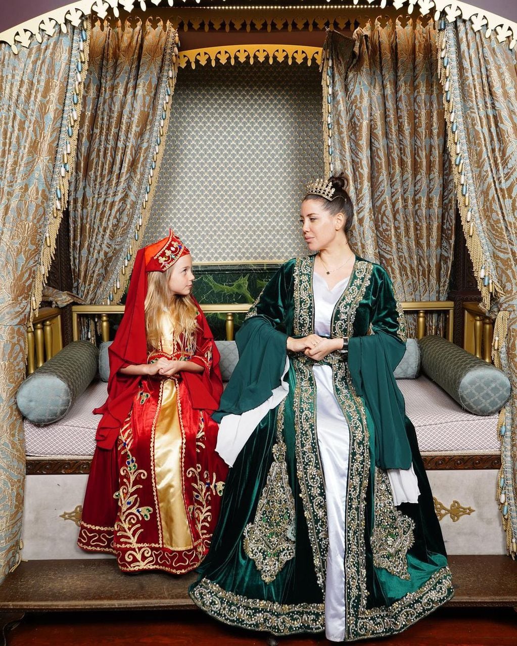 La particular sesión de fotos de Wanda e Isabella en Turquía.