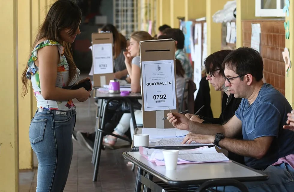 ¿En qué casos está justificado no votar? Foto: José Gutiérrez / Los Andes