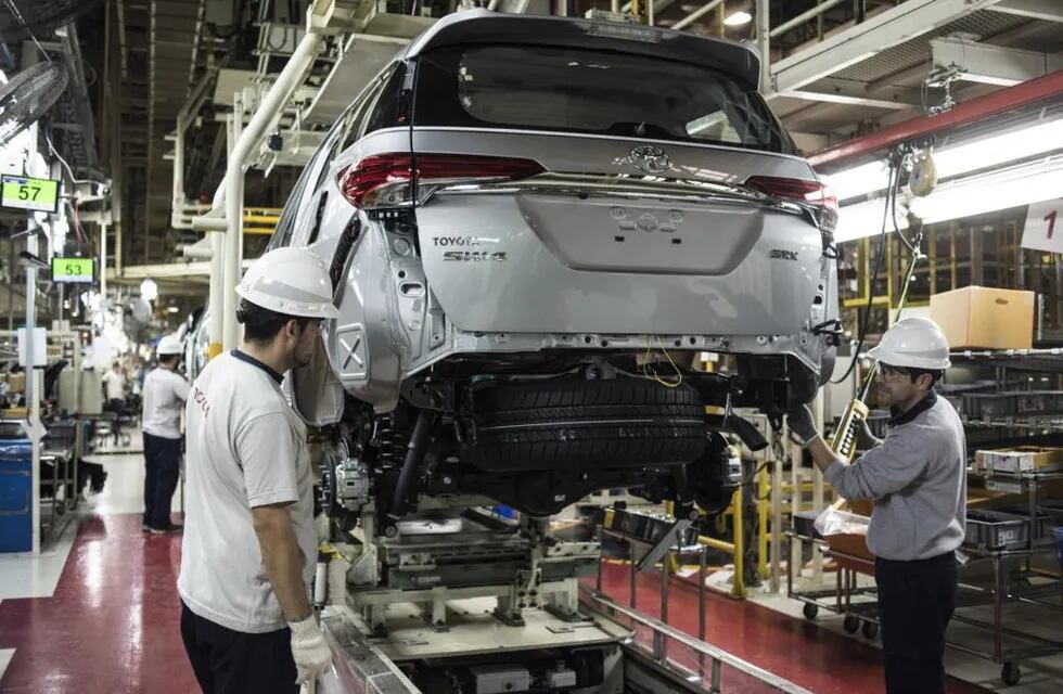 El sistema de fabricación en la planta de Zárate (Prensa Toyota Argentina)