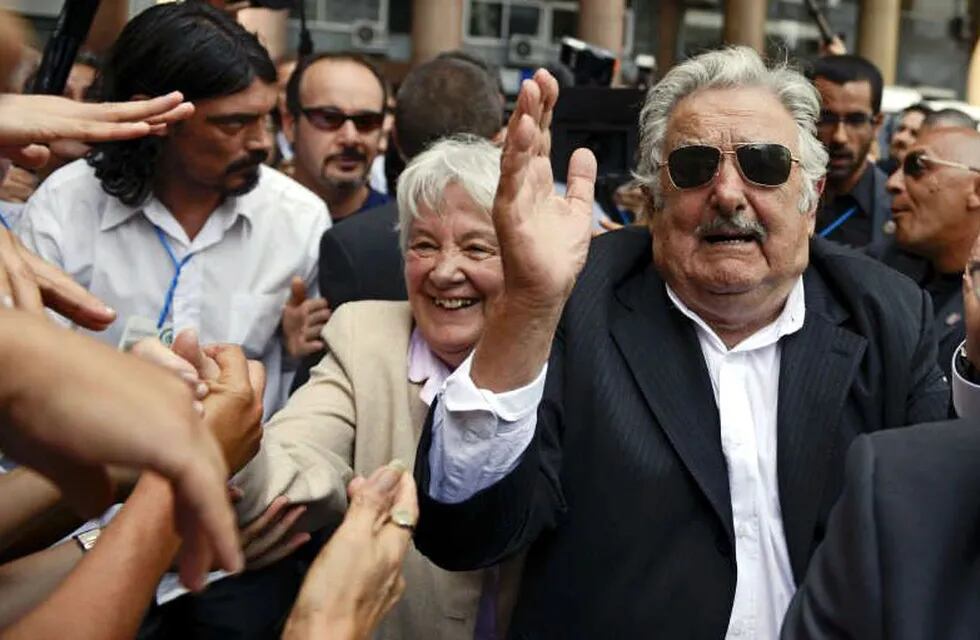 Rifan un almuerzo con “Pepe” Mujica y su mujer