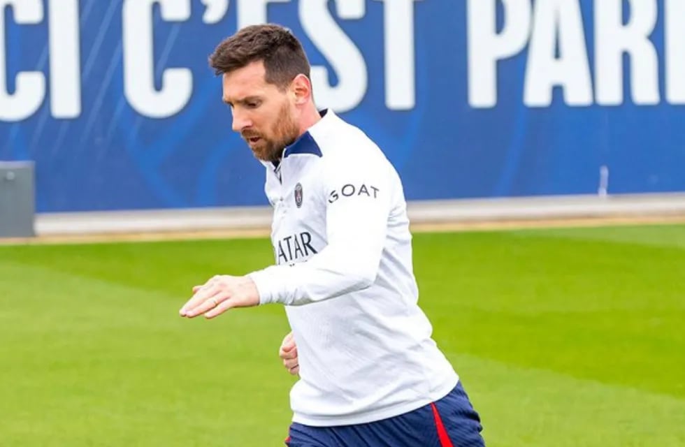 El club parisino compartió una foto del retorno de Messi. Foto: Twitter/@PSG_espanol