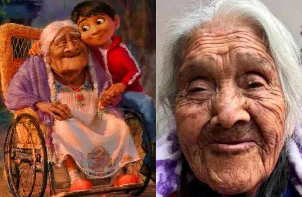 La famosa abuela de la vida real nació el 16 de septiembre de 1913 y vive en Santa Fe de la Laguna, Michoacán