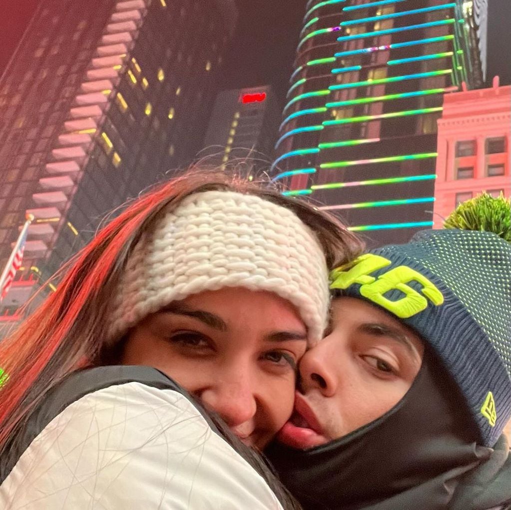 María Becerra y J Rei disfrutan de Nueva York. / Instagram