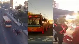 Un colectivo embistió un puesto policial en Córdoba